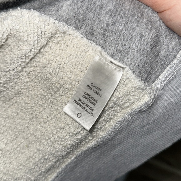 Anthropologie Amadi Chaparral cardigan mixed media knit Sherpa size Large - Picture 7 of 10